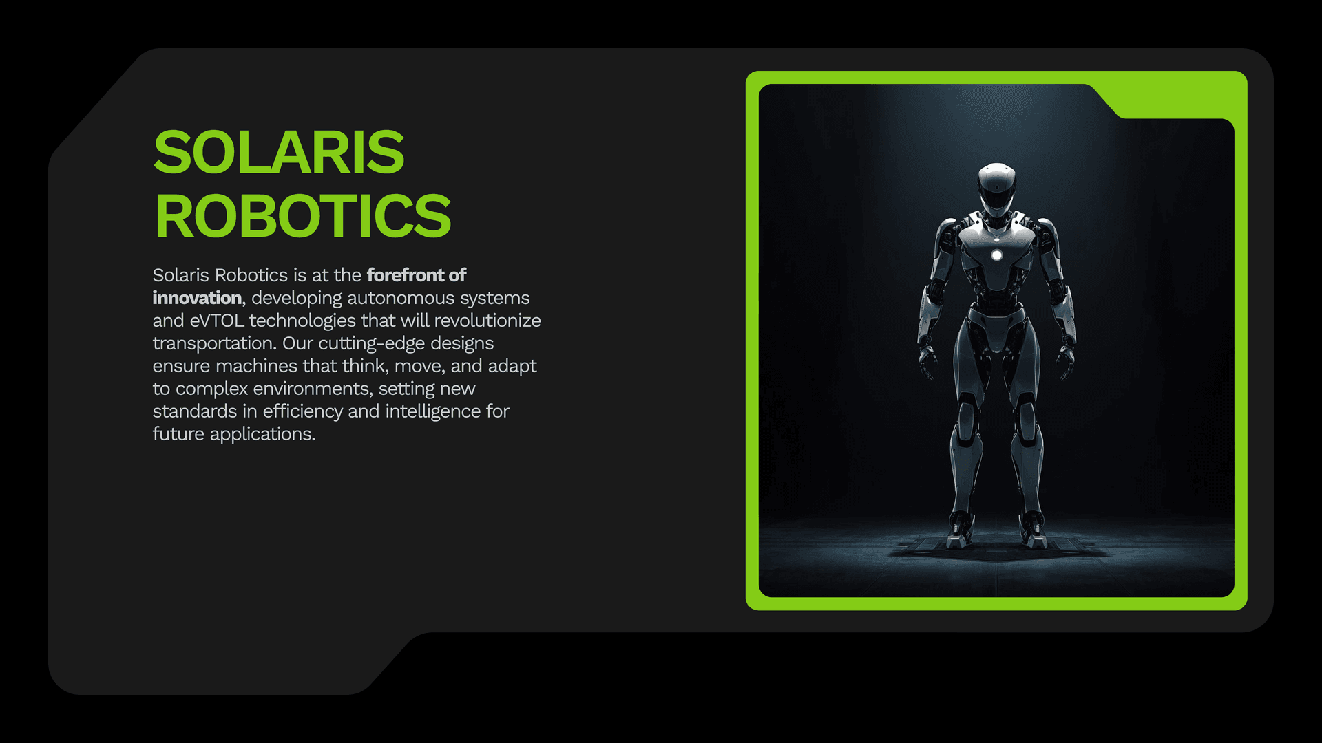 Solaris Robotics